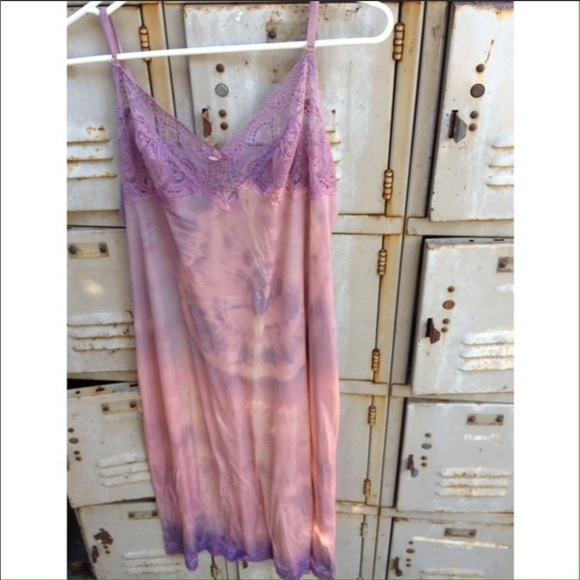 BOHEMIAN VINTAGE SLIP DRESSES Hand Dyed - Picture 6 of 12